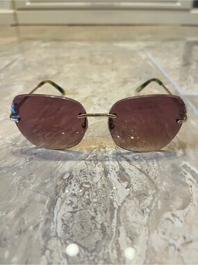 Authentic Chopard Pink Sunglasses